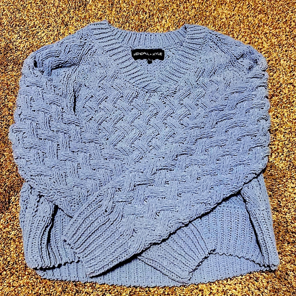 Kendall & Kylie cropped sweater